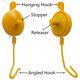 thumbnail image 3 of Planta Yoyo Percha con tapón, soporte ajustable para interiores (paquete de 15), 3 of 5