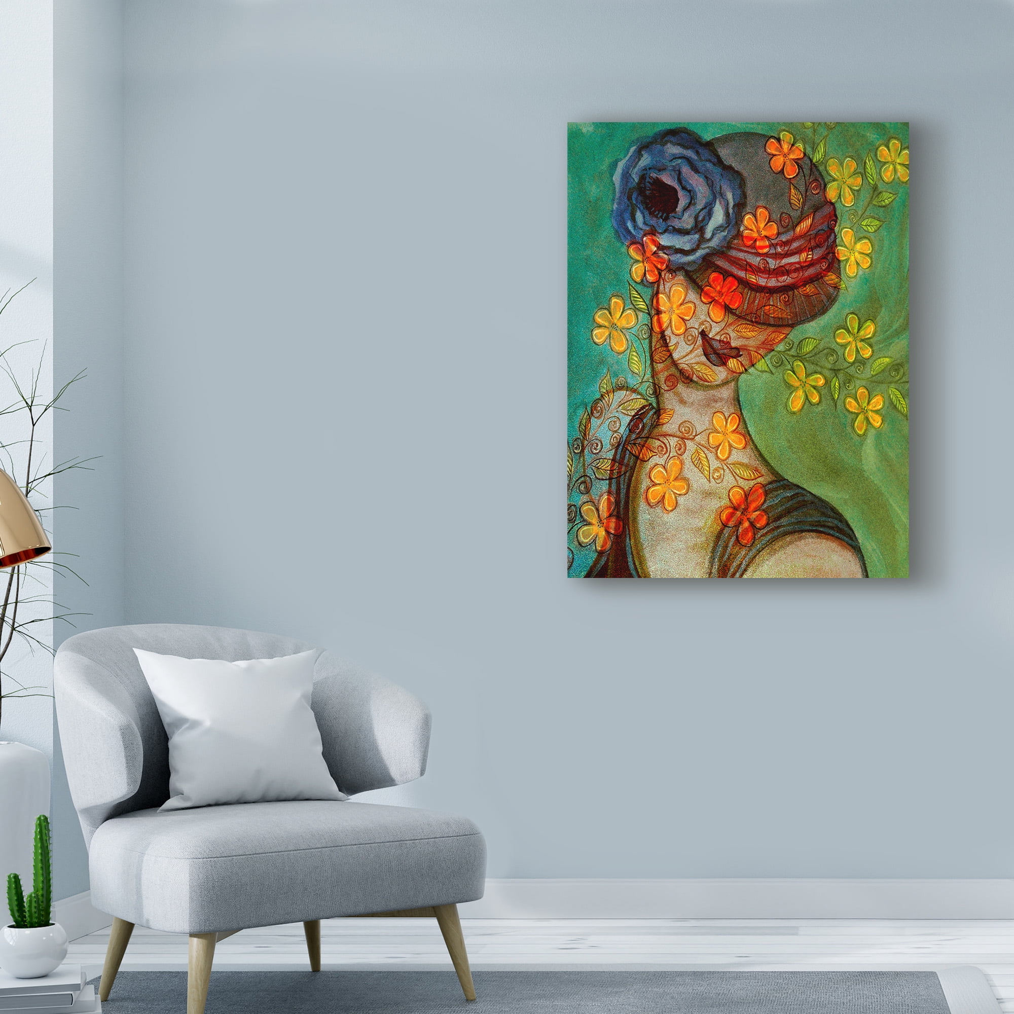 Trademark Fine Art 'Bella I' Canvas Art by Danielle Harrington