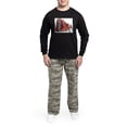 thumbnail image 5 of CafePress - Hangin' Out - Men's Long Sleeve Loose Fit Cotton Dark Pajama Set, 5 of 7