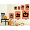 thumbnail image 3 of Awkward Styles Halloween Canvas Wall Art Angry Pumpkin Home Decor Prints, 3 of 7