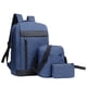thumbnail image 1 of Backpack Three Piece Set, Large Capacity USB Student Backpack, Suitable For School And Outdoor Travel, Computer Bag For Men And Women With Large Capacity, 1 of 2