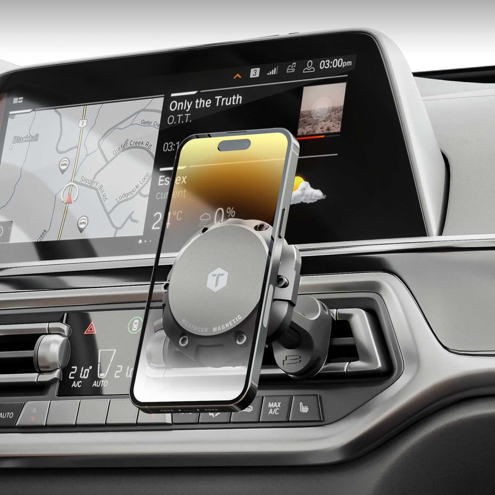 ToughTested MagTough 3-in-1 Magnetic Car Phone Mount photo 2