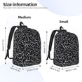 thumbnail image 3 of Yiaed Numbers Print Backpack, Premium Laptop Backpack, Travel Backpack for Women, Lightweight Backpacks, Comfortable Back Pack-Small, 3 of 7