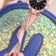 thumbnail image 5 of Reloj de cuarzo para mujer, unisex, con estrellas, punta pequeña, correa esmerilada y escala romana. Reloj de cuarzo., 5 of 5
