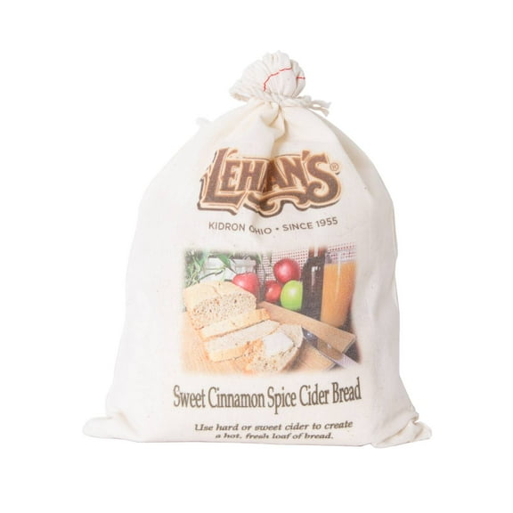 Lehman's Homemade Bread Mix, Quick and Easy to Prepare and Bake, 9.25 oz Gift Bag, Sweet Cinnamon Spice Cider Bread