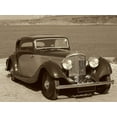 thumbnail image 2 of Vision Studio 32x25 White Modern Wood Framed Museum Art Print Titled - Vintage Cars IV, 2 of 4