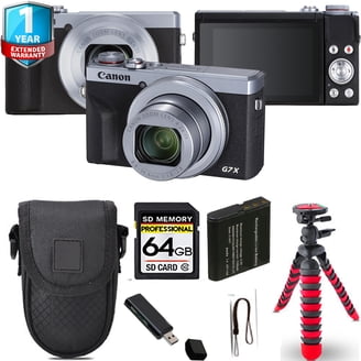 Canon PowerShot G7 X Mark III Digital Camera (Silver) + Extra