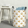 thumbnail image 7 of KLL Rabbit And Carrot Waterproof Foldable Laundry Hamper Bucket with Handles for Storage Bin,Kids Room,Home Organizer (Small ), 7 of 7