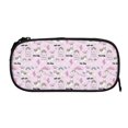thumbnail image 3 of Vsdgher No Drama Llama Print Large Capacity Pencil Case Pouch with Zipper, Portable Aesthetic Big Capacity Pencil Cases Pen Office Travel Stationery Bag, 3 of 8
