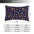 thumbnail image 2 of KLL Planets Pillow Covers Envelope Closure,Super Soft and Cozy Fuzzy Fleece Pillow Case Cover 16"x24", 2 of 5