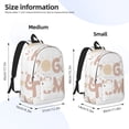 thumbnail image 3 of Yiaed Cat Yoga Time Print Backpack, Premium Laptop Backpack, Travel Backpack for Women, Lightweight Backpacks, Comfortable Back Pack-Medium, 3 of 7