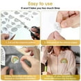 thumbnail image 4 of 12/24PCS Sticky Water Soluble Embroidery Stabilizer Transfer Patch Paper Printable Embroidery Backing For Clothes DIY Craft, 4 of 5