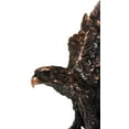 thumbnail image 5 of Large Majestic Bald Eagle Landing On Cliff Rock Bronze Electroplated Figurine, 5 of 9