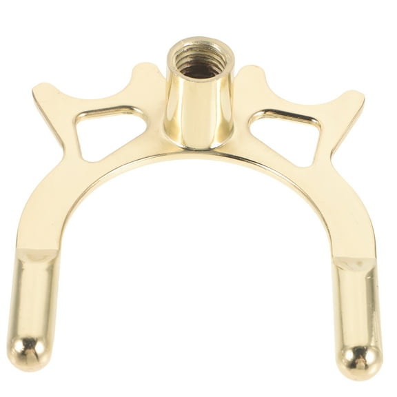 Cue Bridge Metal Billiard Support Pool Table Accessories Stand Head Copper Plating
