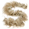 thumbnail image 1 of CAISHA postizo envoltura para el cabello fibras sintéticas resistentes al calor rizado desordenado Updo mezcla rubia HW11, 1 of 1