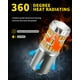 thumbnail image 5 of Bombillas LED AUXLIGHT 2057 1157 2357 7528 Amarillo ámbar (x2), 5 of 7