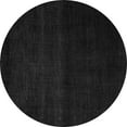 thumbnail image 1 of Ahgly Company Indoor Round Abstract Gray Modern Area Rugs, 3' Round, 1 of 4