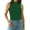 Sleeveless Deep Green, variant on YOUI-GIFTS Mock Turtle Neck Sleeveless Long Sleeve Double Lined Bodysuit Tank Tops for Women