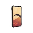 thumbnail image 3 of UAG Rugged Case for iPhone Xs / X [5.8-inch screen] - Black Monarch - Back cover for cell phone - polycarbonate, rubber, top-grain leather, alloy metal - black - for Apple iPhone X, XS, 3 of 5