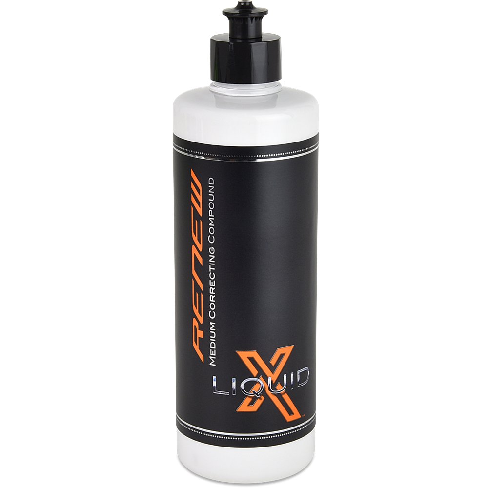 Liquid X Renew Medium Correcting Compound with Diminishing Abrasives, Silicone & Wax Free - 16 oz