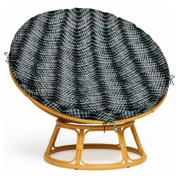 Replacement Papasan Cushion Cover 55 Inch - Waterproof, Tear-Resistant & Stylish - Fits Large Papasan Chair - Tie Dye Pattern
