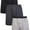 Assorted, variant on Knocker Mens Cotton Knit Boxers 3-Pack S