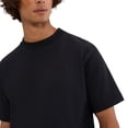 thumbnail image 4 of ellesse Camiseta para hombre - ACCIANO, manga corta, cuello redondo, logotipo, algodón, liso Negro L (Large), 4 of 5