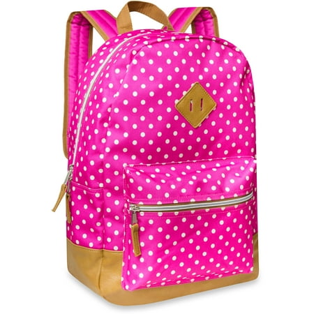 17.5&amp;#39;&amp;#39; Classic Backpack With Reinforced Vinyl Bottom and Comfort Padding