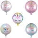 thumbnail image 3 of Globo redondo de unicornio de 18 pulgadas, decoración de papel de aluminio de animales de dibujos animados, fiesta de cumpleaños para niños, globo de escenario de boda, 3 of 4