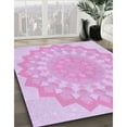 thumbnail image 2 of Ahgly Company Indoor Rectangle Patterned Violet Purple Area Rugs, 2' x 3', 2 of 6