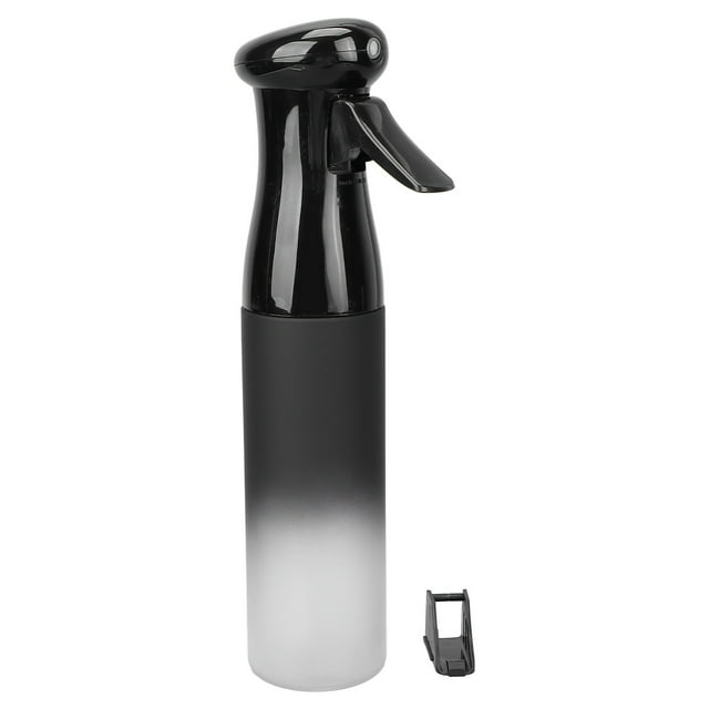 Botella de spray de agua de 300 ml, botella de niebla continua fina vacía de plástico para plantas de peinado