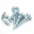 thumbnail image 4 of Vis à Pouce, 100 Pcs Vis à Main Tête Moletée Vis à Tête Moletée Réglable Double Poignée Vis à Tête Haute M3, 4 of 7