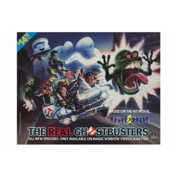 Pop Culture Graphics MOV299005 The Real Ghostbusters Movie Poster, 17 x 11