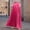 *Hot Pink, variant on ClodeEU Women's Pleated Elastic Waist Ankle Length Skirt,Solid Color Casual Flowy Maxi Skirt Hot Pink,Womens Plus S