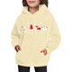 thumbnail image 4 of Sudadera con capucha para niñas y niños, sudadera de manga larga con cuello redondo y estampado de moda, jersey con bolsillo, sudadera de poliéster para niñas, 4 of 8