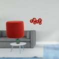 thumbnail image 2 of Escabel,Reposapiés pequeño,taburete otomano,sofá,taburete de té,Reposapiés Cubo Taburete Taburete para Dormitorio Baño,Abanicos plegables festivos,Decoraciones de abanicos de papel para, 2 of 8