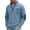 T-Blue mens pullover, variant on cllios Quarter Zip Pullover Men Waffle Long Sleeve Mock Neck Sweatshirt Solid Color Casual Sweatshirts No Hood Loose Fit Basic Sweatshirts Blue S-XXXL