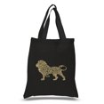 thumbnail image 1 of LA Pop Art Small Word Art Tote Bag - Lion, 1 of 2