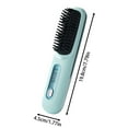 thumbnail image 3 of Brusho Hair Pro: cepillo alisador de pelo inalámbrico, alisador y rizador de pelo portátil, 3 of 8