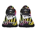 thumbnail image 5 of Sign Language Shoes Sneakers for Women Men Black Size 6, 5 of 7