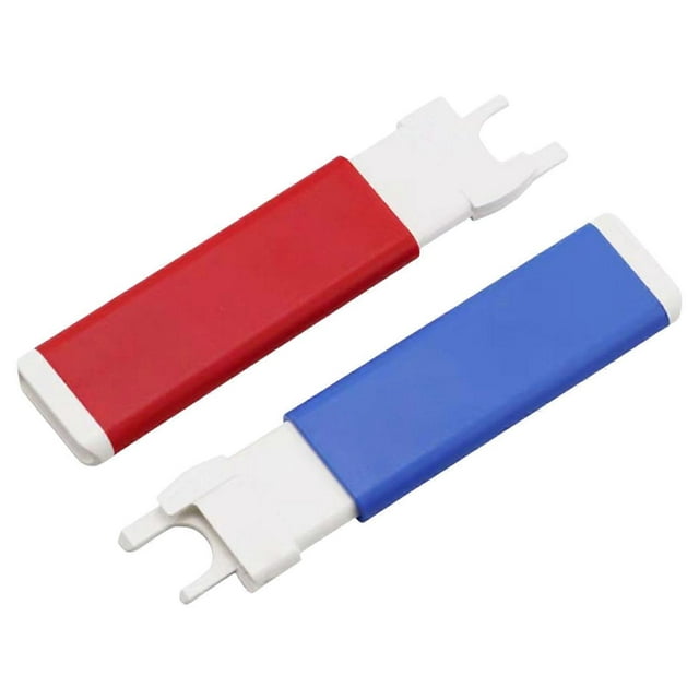 2Pcs Sewing Machine Inserter Threader Automatic Quick Threading Tool Magnetic Threader Needle Threading Aid Inserter