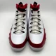 thumbnail image 3 of Ni - ke Air Jordan 9 Retro White Gym Red Leather Basketball Shoes Sz 10 Men's 302370-160, 3 of 5
