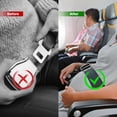 thumbnail image 3 of 2 in 1 Airplane Seat Belt Extender - Adjustable Length, Fits All Airlines Including Southwest Airlines' 737-800/737MAX8, 3 of 6