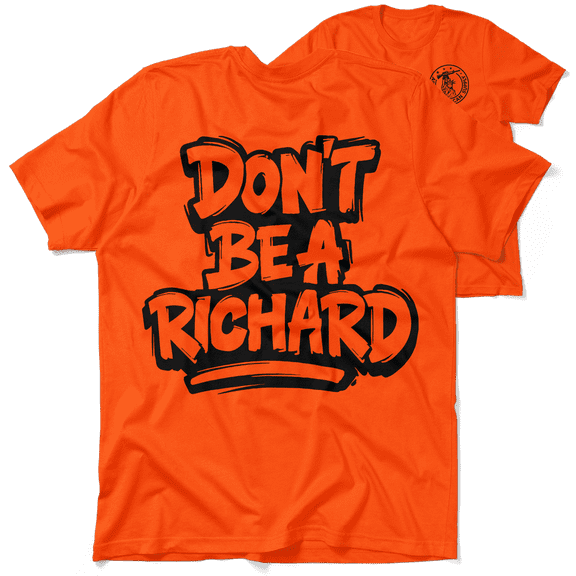 Richard - Safety Orange T-Shirt