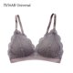 thumbnail image 1 of Sujetador con correa para mujer Sujetador push-up sexy Bralette con diseño de encaje para niña Sujetador de 3/4 taza transpirable sin alambre, Café, 75 = 34AB Scienceny AP001484-10B, 1 of 7