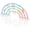 Iridescent, variant on NiHome Iridescent Earrings Holder 74 Holes Display Rainbow Iridescent Ear Studs Jewelry Show Rack Stand Organizer Holder Plastic Clear Acrylic Earring Rack Holder Organizer for Girl Women
