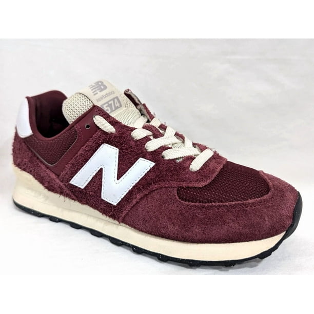 NEW BALANCE 574 Unisex Classic Crimson Casual Sneakers U574RBK Shoes M 8 W 9.5 *