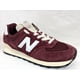 thumbnail image 1 of NEW BALANCE 574 Unisex Classic Crimson Casual Sneakers U574RBK Shoes M 8 W 9.5 *, 1 of 6