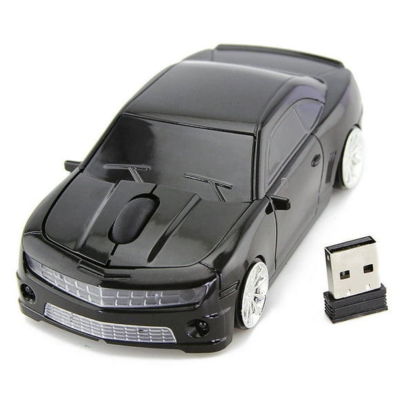 Sport Car Shaped 2.4G Computer Mouse with High Accuracy Sensor for Laptop, Plug and Play