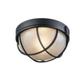 thumbnail image 5 of Trans Globe Lighting 41515 10" Width 1 Light Flush Mount Bulkhead Outdoor Wall Sconce -, 5 of 7